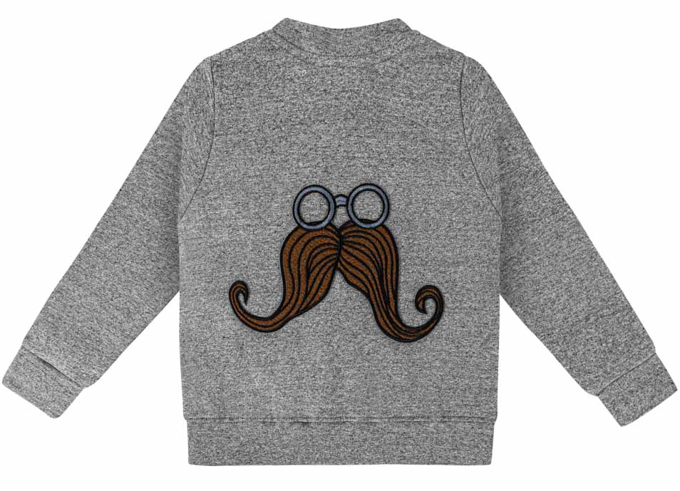                                                                                                                                                                                                                              Mustache Jacket